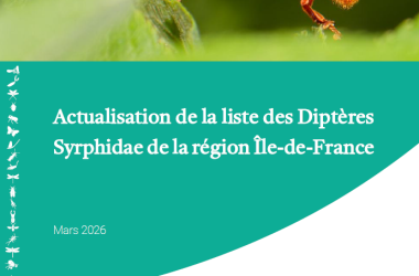 Liste des Diptères Syrphidae de la région Île-de-France (2026)